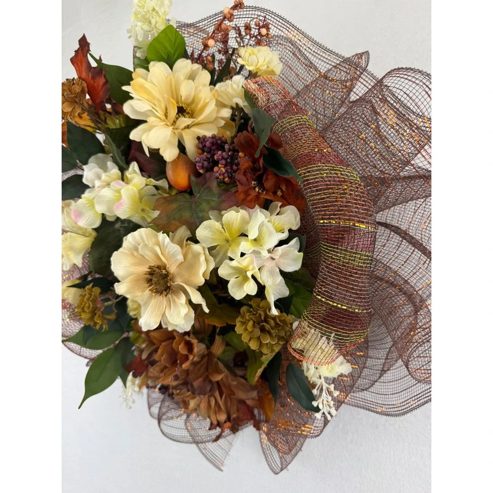 Handmade autumn floral